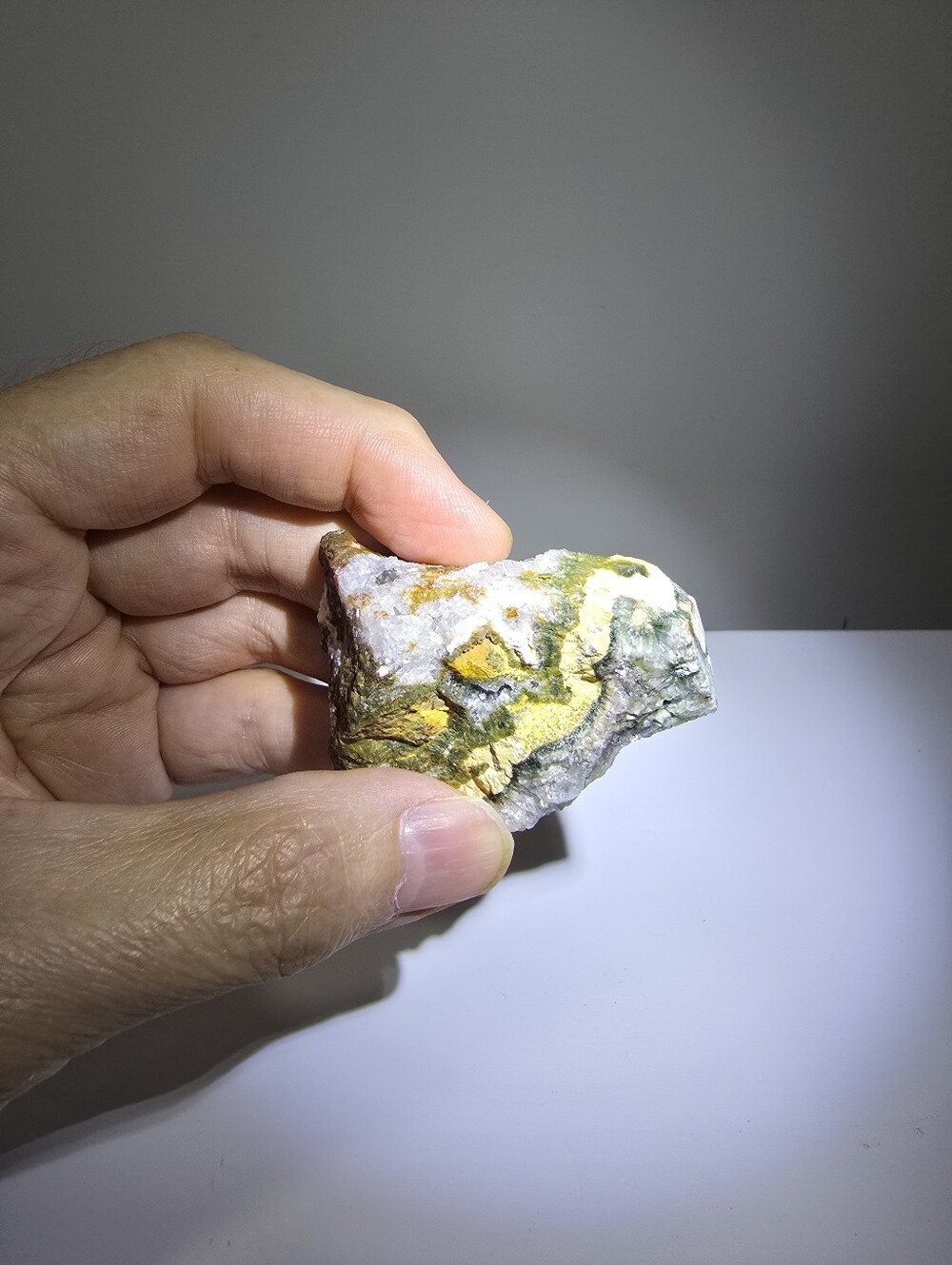 Wavellite in Matrix Crystal Slab #B